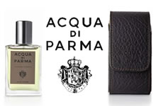 Acqua Di Parma Colonia Intensa Travel Spray With Leather Case